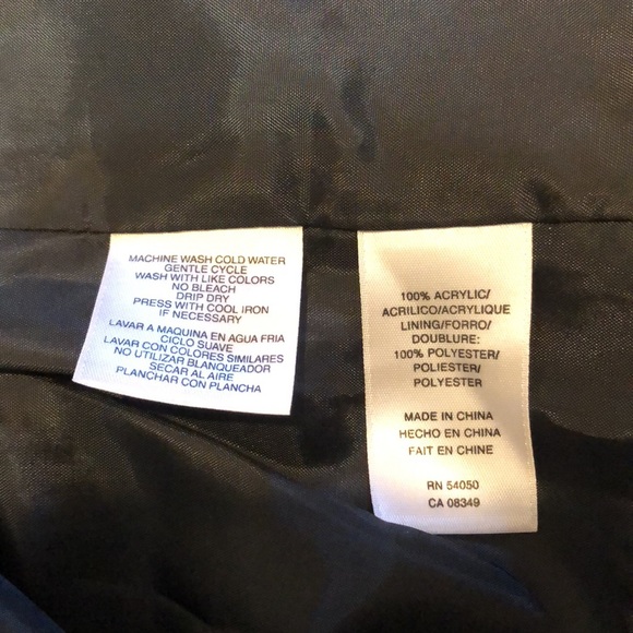 Jones New York Size 4 Plaid Blazer - Picture 5 of 7